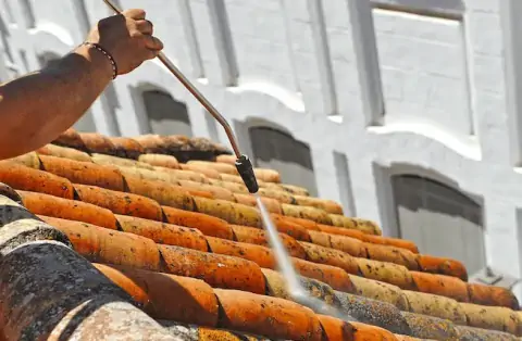 Nettoyage de toitures - Locmélar